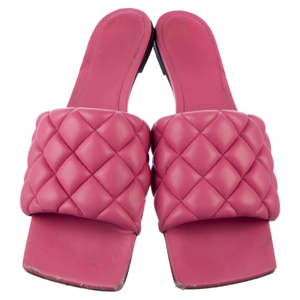 Bottega Veneta Quilted Leather Sandals View 2